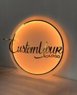 Custom-Acrylic-Backlit-Signs-Clear-Board-Gold-Logo-Acrylic-Sign