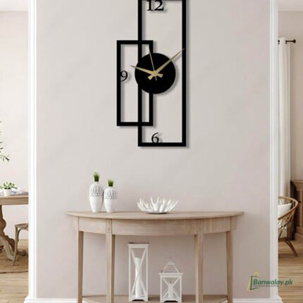 Double Frame Wall Clock Islamic Wall Clocks