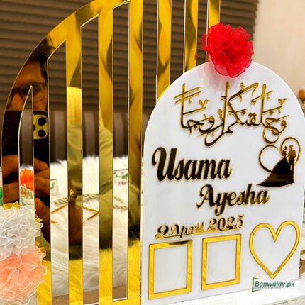 Customized Table Decor for Weddings and Anniversary